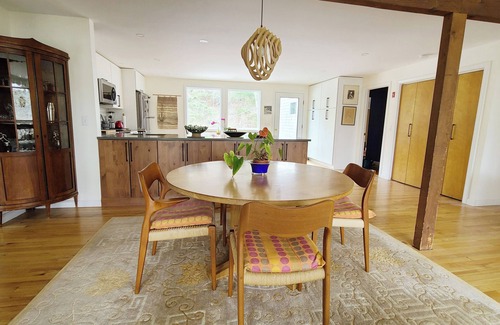 Wellfleet Casa | 3BD+ Wooded Retreat--Central Air, Large Yard & Deck, Screen Porch, Secluded