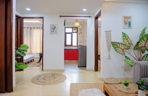 Chhatarpur Apartamento | 3BHK Bohemian Gem - Chhatarpur