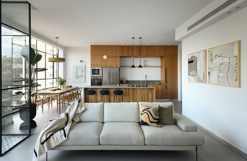 Tel Aviv City Center Apartamento | 3BR High quality Apt with City View