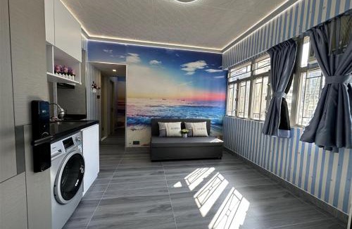 Mong Kok Apartamento | 3BR Romantic apt, 2mins MTR, 8pax