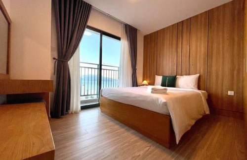 Tran Phu Beach Apartamento | 3BR Sea View Bathtub with Sea View - Dqua Hotel