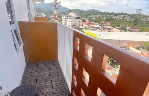 Downtown Cebu Apartamento | 3GM, a cozy end corner 1 bedroom unit with a balcony