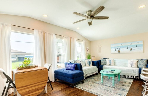Bermuda Beach Casa | 3rd Row Gulf Views w/ Ground Level Suite & Beach Gear