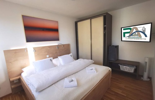 Neusiedl am See Apartamento | 4 App. Clemens, DU, WC, 1 Schlafraum - Pannonia Appartements 2