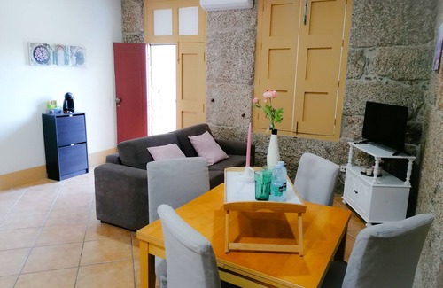 Oliveira do Castelo Apartamento | 4-As 1 dormitorio R / C Apartamento con terraza