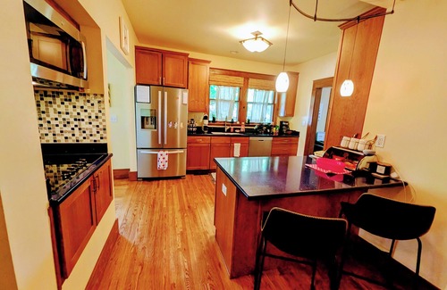 Loveland Casa | 4-bd house,Downtown, Hottub, Modern with Historic charm, Game Theatre Room