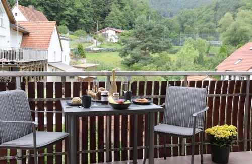 Annweiler am Trifels Apartamento | Apartamento de 4 camas Müller-Thurgau - apartamentos en el Burgunderhof