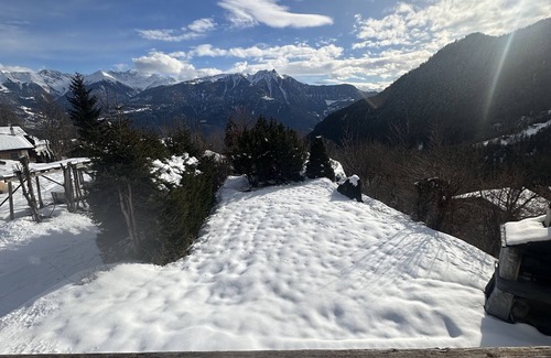 Ovronnaz Chalet De Esquí | 4 bedroom Chalet de Charme in Ovronnaz - Panoramic view of the Alps & Premium Comfort