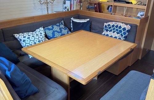 Sitges Alquiler De Eote | 4-cabins yacht boat in fabulous Port Sitges , AC, WiFi Jet ski bikes paddles