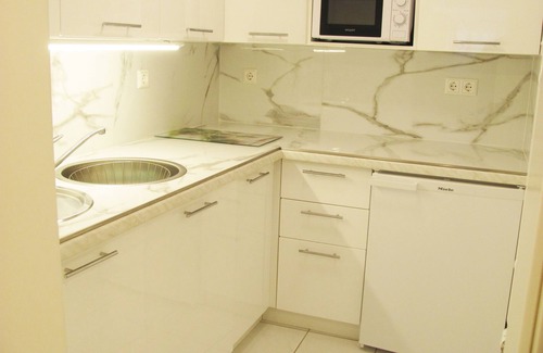 Memmingen Casa | Suite-Ciudad-Baño Privado-4 | Suite Kaffee-Küche