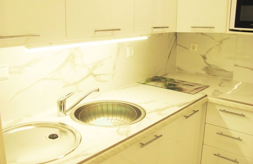 Memmingen Casa | Suite-Ciudad-Baño Privado-4 | Suite Kaffee-Küche