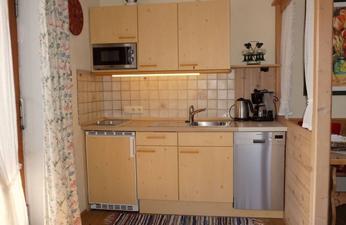 Grassau Apartamento | cuarto Fewo Wilder Kaiser, 36 metros cuadrados, 1-3 personas, 1 dormitorio, 1 sala de estar, balcón orientado al sur y al este