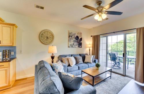 Branson Apartamento | 4 Mi to Branson Landing Resort Condo with Balcony