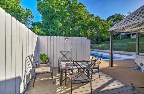 Chattanooga Apartamento | 4 Mi to Downtown Chattanooga Studio with Hot Tub