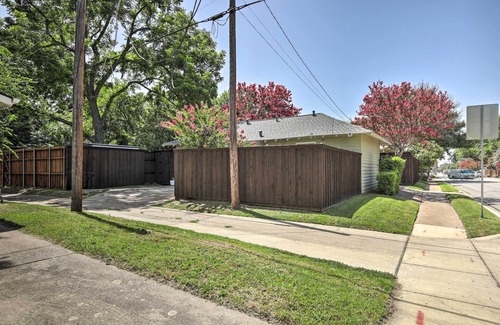 Lower Greenville Cabaña | 4 Mi to Dtwn: Dallas Gem w/ Furnished Patio