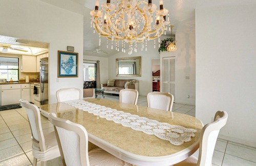 Port Charlotte Casa | 4 Mi to Port C Beach Park! Classy Canal-Front Home