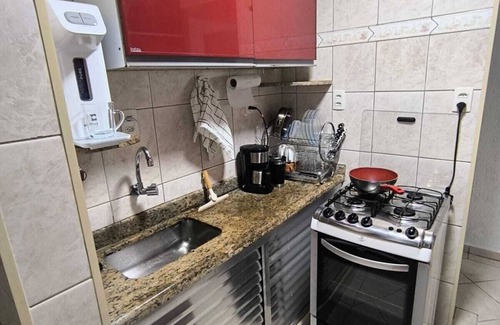 Santos Apartamento | 4 min walk to the beach, complete apartment!