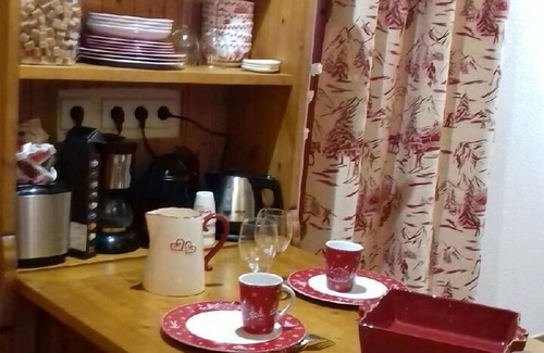 La Toussuire Casa | Apartamento para 4 personas en la montaña.