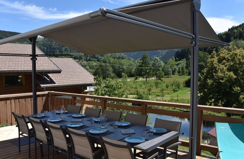 Ventron Cabaña | Casa rural 4 estrellas con sauna y terrazas para 14 pers.