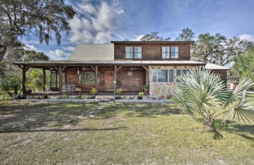 Sebring Casa | 40-Acre Farm with Animals and Fishing in Sebring!