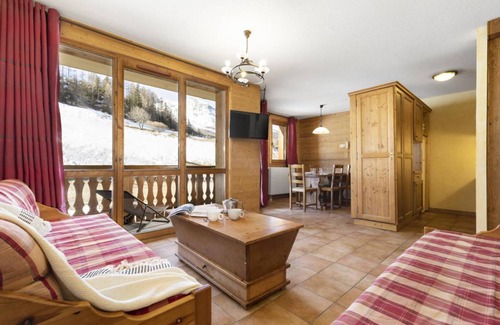 Lanslevillard Apartamento | 40 m² Apartamento ∙ 1 habitación ∙ 5 huéspedes