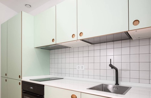 Doctor Barraquer-Grupo Renfe-Policlinico Apartamento | 40 m² Apartamento ∙ 1 habitación ∙ 4 huéspedes