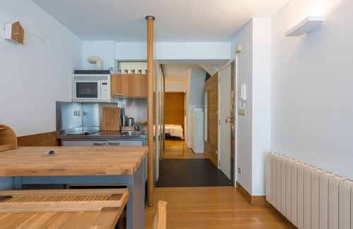 Centro histórico de Bilbao Apartamento | 40 m² Apartamento ∙ 1 habitación ∙ 2 huéspedes