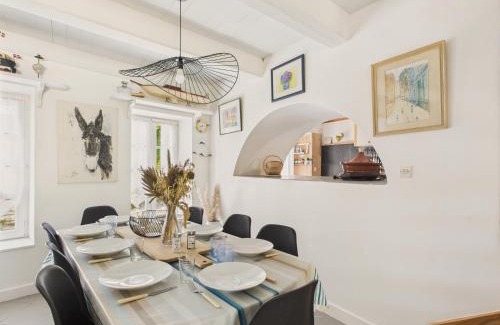Saint-Clement-des-Baleines Casa | 400 m de la plage, jardin, maison pour 8