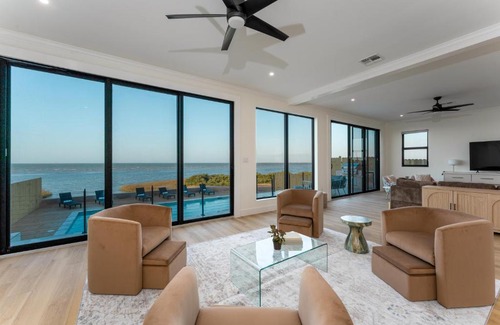 Port Isabel Casa | 4000SF Waterfront Home, With Pool, Sleeps 20