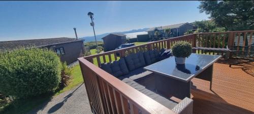 Rhyd-y-clafdy Casa | 42 pine lodge & sea views