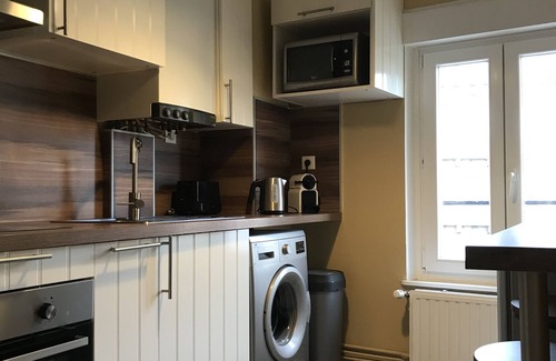 Saint Nicolas - Charles III - Ville vieille - Trois Maisons - Leopold Apartamento | 45m2 Nancy, bedroom, gym