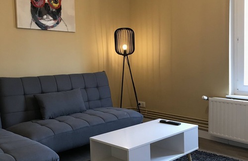 Saint Nicolas - Charles III - Ville vieille - Trois Maisons - Leopold Apartamento | 45m2 Nancy, bedroom, gym