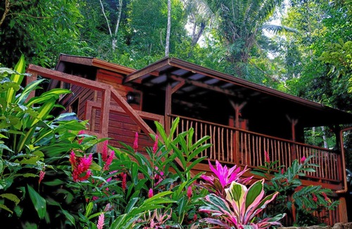 Ribera del río Macal Cabina | $ 49 - $ 74 por noche! Alquiler de vacaciones de un dormitorio en Belice en la selva tropical