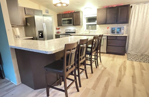 West Hills Casa | 4BD/2BA Forest Retreat with Garden in Silverdale, WA with Full Chefs Kitchen