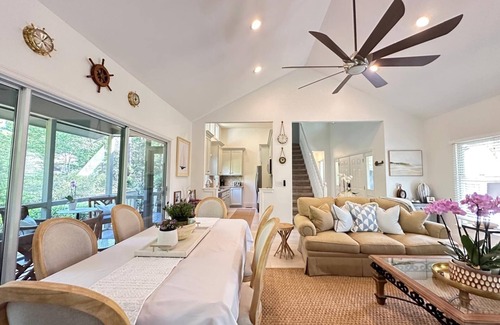 Okatie Casa | 4BR/4BA Private Island Retreat/Country Club - 25 mins from HHI - Golf Included
