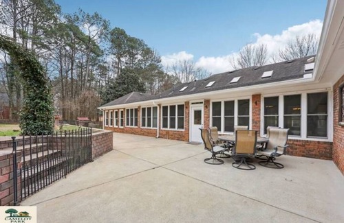 Fayetteville Casa | 4BR 4BA Ranch on 2 Acres Near Trilith Studios