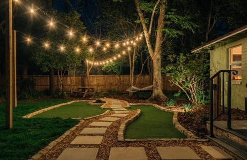Duckpond Casa | 4BR Boho Oasis w/Mini Golf & Games!