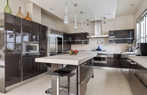 Hollywood Hills West Villa | 4BR Modern Villa w/Tennis Court, Pool, Sauna