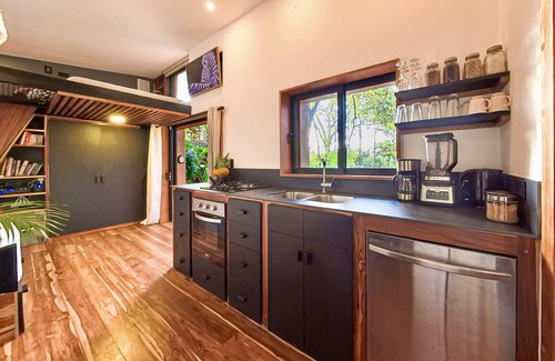 Ostional Cabaña | 4x4 ONLY / Luxury Jungle Experience in a TinyHouse + Jacuzzi
