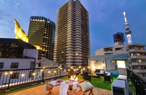 Azumabashi Apartamento | 【5/24NEW OPEN】浅草徒歩3分/Max9名/無料駐車場/渋谷直通