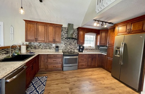 La Follette Casa | 5 Bedroom Norris Lake Home with Covered Boat Slip at Sugar Hollow Marina