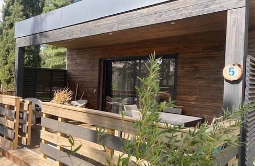 Bedarieux Casa | 5 Chalet Contemporain Calme et Nature Tout Confort Climatisé
