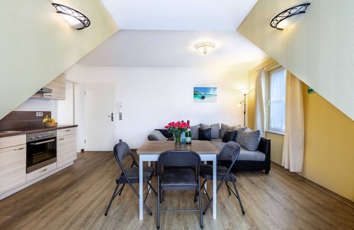 Pepelow Apartamento | (5) Hanna, 2-room apartment, loggia, upper floor - Ostseeferienhaus Drachenflieger Pepelow