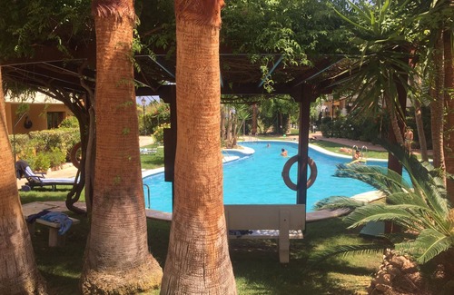 Punta Prima Apartamento | Apartamento de lujo de 2 dormitorios en el 5 * Panorama Park, TV vía satélite con wifi