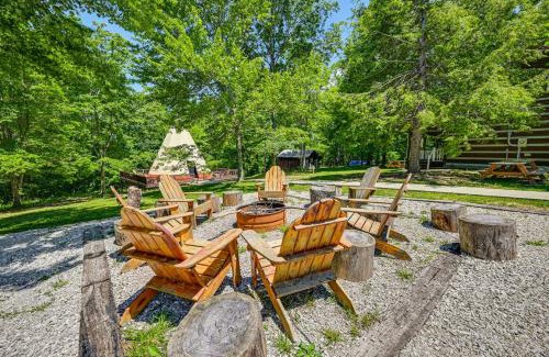 Mammoth Cave Apartamento | 5 Mi to Mammoth Cave NP Teepee Studio Escape
