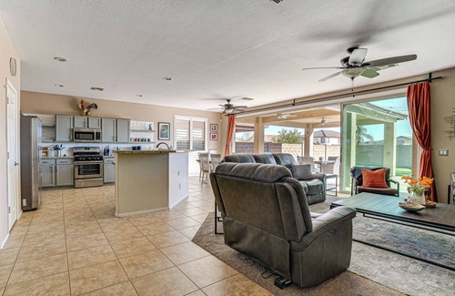 Surprise Farms Casa | 5 Mi to Surprise Stadium: Chic Home w/ Pool