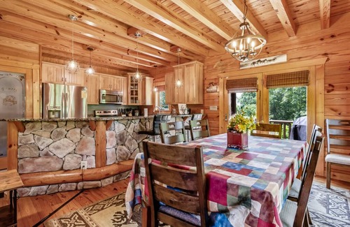 Rutherfordton Cabina | Vista a la montaña - Blue Ridge - Tryon - Green River Highlands NC