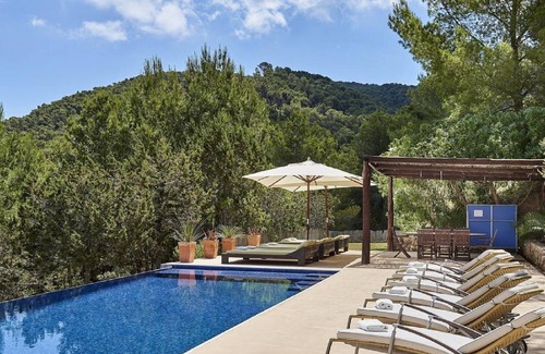 Isla de Ibiza Casa | ¡A 5 min de la playa! Casa con piscina privada para 8 personas