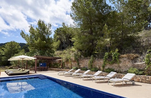 Isla de Ibiza Casa | ¡A 5 min de la playa! Casa con piscina privada para 8 personas