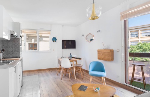 Gambetta Apartamento | 5 min. TGV Estación ★ Confort y Terraza al Sol ★
